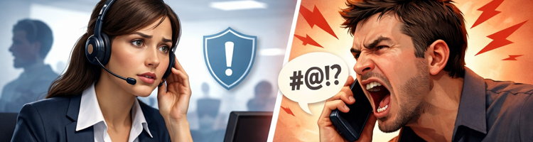 Gérer un client agressif au téléphone : techniques professionnelles pour protéger les salariés